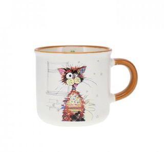 Hrnek espresso 125 ml – BUG ART KOOKS KIUB Kočka rozpustilá