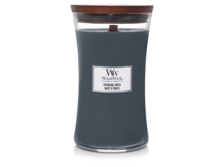 WoodWick Svíčka vysoká váza 609.5 g Večerní onyx