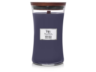 WoodWick Svíčka velká váza, 609.5 g - Hinoki a jiřina