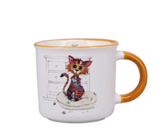 Hrnek espresso 125 ml – BUG ART KOOKS KIUB Kočka rezavá