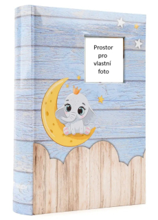 Dětské fotoalbum na 300 foto 10x15 cm Slůně