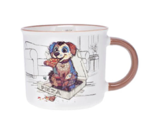 Hrnek espresso 125 ml – BUG ART KOOKS KIUB Pejsek s pizzou