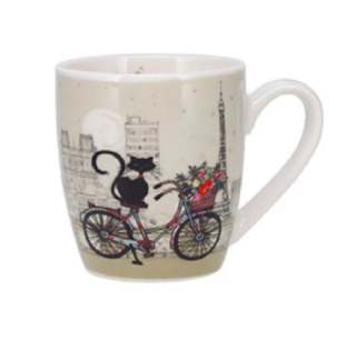 Hrnek espresso 125 ml - BUG ART KIUB Kočky v Paříži