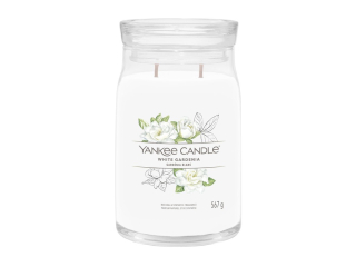 Svíčka Yankee Candle WHITE GARDENIA SIGNATURE velký 567 g