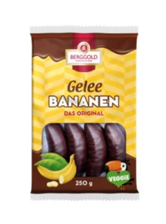 Banánky v hořké čokoládě 250 g
