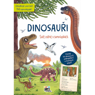 Dinosauři - naučná samolepková knížka