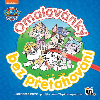 Omalovánky bez přetahování Tlapková patrola