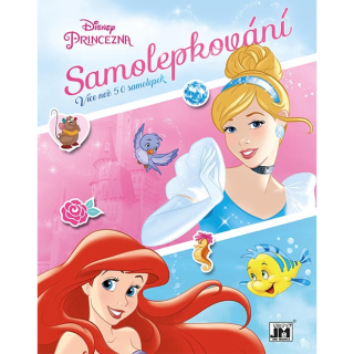 Samolepkování - samolepková knížka Disney Princezny