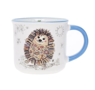 Kiub Espresso hrnek Ježek 125 ml – porcelán BUG ART KOOKS