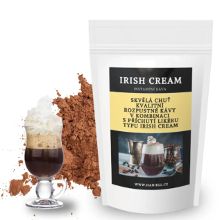 Rozpustná káva Irish Cream – smetanová elegance v každém šálku