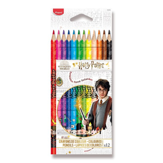 Pastelky Maped Color'Peps Harry Potter 12 barev – trojhranné