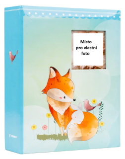 Fotoalbum Fox 200 foto 10 × 15 cm – modré