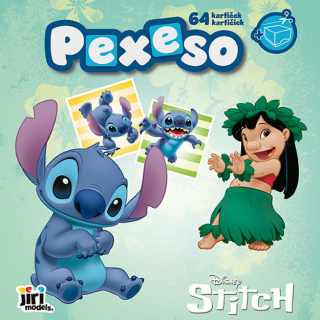 Pexeso Lilo & Stitch s omalovánkami