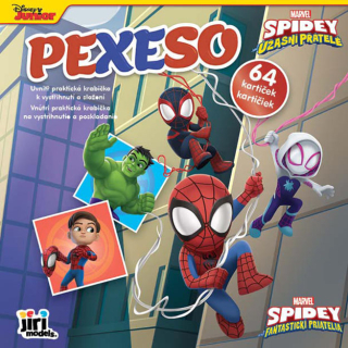 Pexeso Spidey s omalovánkami