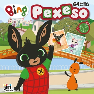 Pexeso Bing s omalovánkami