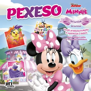 Pexeso Minnie s omalovánkami