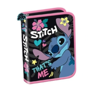 Školní penál Stitch That's Me bez vybavení se 2 chlopněmi
