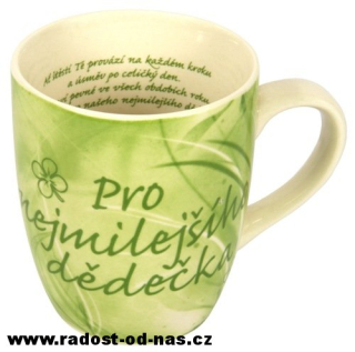 Vzkazy z Hrnečku Pro nejmilejšího dědečka 250ml