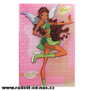 WinX Sešit A4 čtverečky Layla