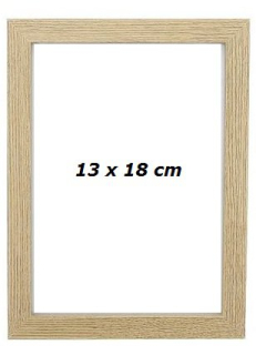 Dřevěný fotorámeček 13x18 cm