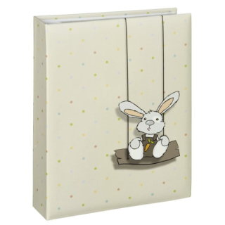 Dětské fotoalbum 10×15/200 Králíček – béžové zasunovací album