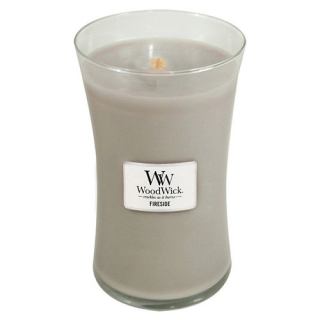 WoodWick Svíčka velká váza, 609.5 g - Oheň v krbu