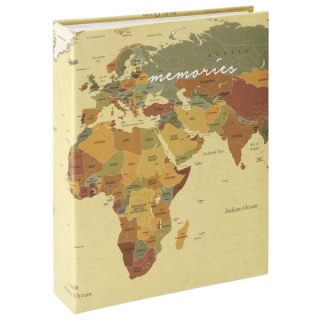 Fotoalbum 10×15/200 World Map – zasunovací album s mapou světa