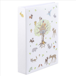 Dětské fotoalbum 10×15/200 Les – zasunovací album s lesními zvířátky