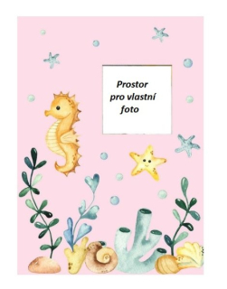 Dětské fotoalbum 10x15/200 foto Mořský koník