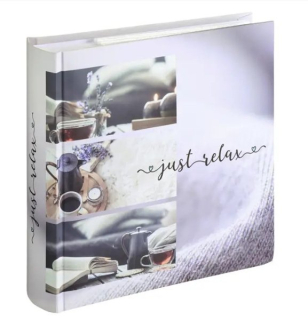 Fotoalbum 10×15/200 RELAX – zasunovací fotoalbum, šitá vazba