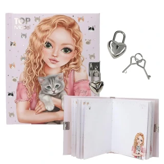 Top Model Deníček na zámek Kitty – Lizzy a kotě